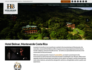 belmarmonteverde.com screenshot