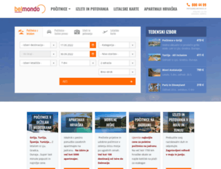 belmondo.si screenshot