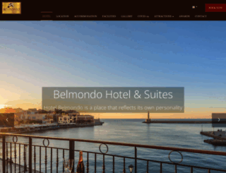 belmondohotel.com screenshot