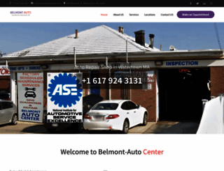 belmont-autocenter.com screenshot