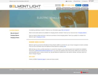 belmontdriveselectric.org screenshot