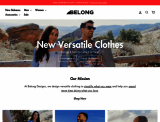 belongdesigns.com screenshot