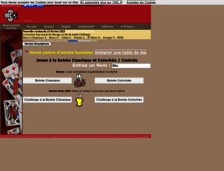 belote-coinchee.net screenshot