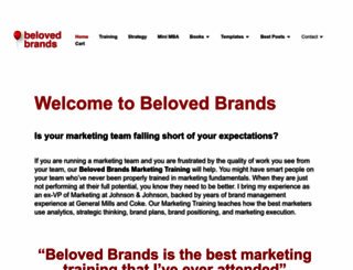 beloved-brands.com screenshot