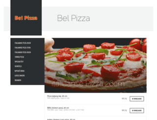 belpizza.nl screenshot