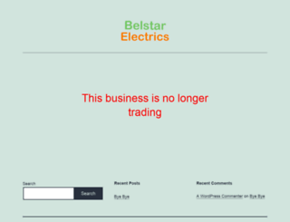belstar-electrics.co.uk screenshot