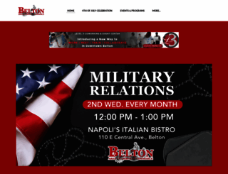 beltonchamber.com screenshot