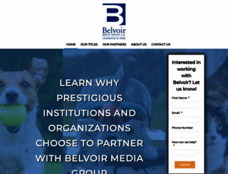belvoir.com screenshot
