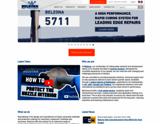 belzona.com screenshot