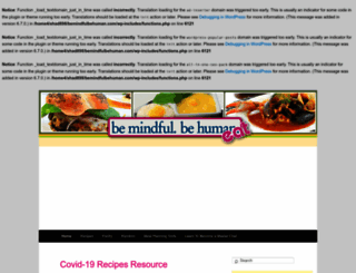 bemindfulbehuman.com screenshot
