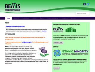 bemis.org.uk screenshot