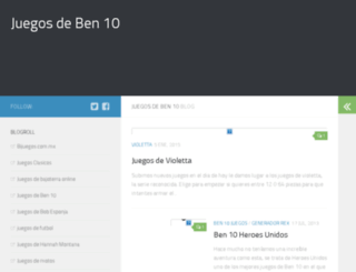 ben10juegos.org screenshot