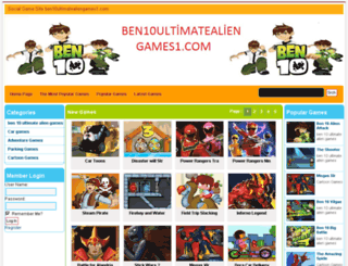 ben10ultimatealiengames1.com screenshot