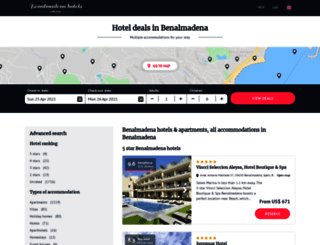 benalmadena-hotels.com screenshot