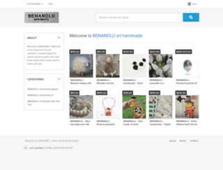 benandlu.ecrater.com screenshot