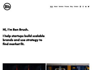 benbrushdesign.com screenshot