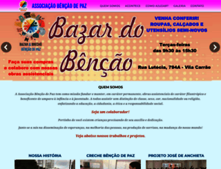 bencaodepaz.org.br screenshot