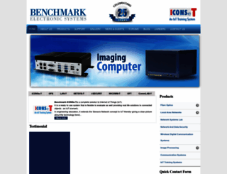 benchmark-electronics.com screenshot