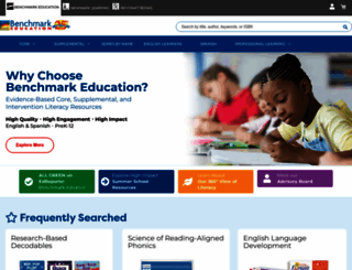 benchmarkeducation.com screenshot