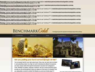 benchmarkgoldins.com screenshot