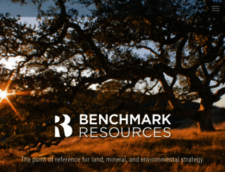 benchmarkresources.com screenshot
