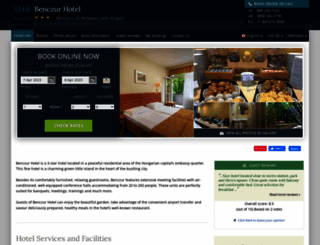benczur-hotel-budapest.h-rez.com screenshot