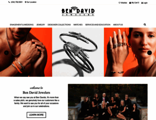 bendavidjewelers.com screenshot