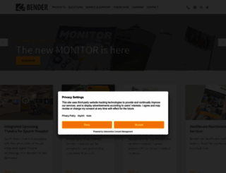 bender-uk.com screenshot