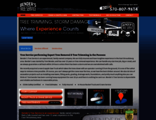 benderstreeservice.com screenshot