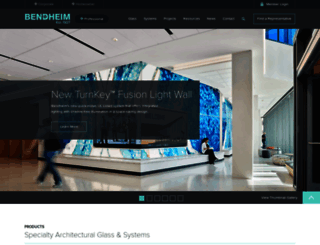 bendheimarchitectural.com screenshot