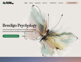bendigopsychology.com.au screenshot