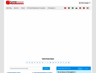 bendingmachine.turkish-manufacturers.com screenshot