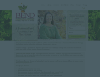 bendnutritionaltherapy.com screenshot