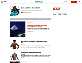 bendo13.hubpages.com screenshot