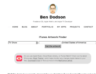 bendodsonapps.com screenshot