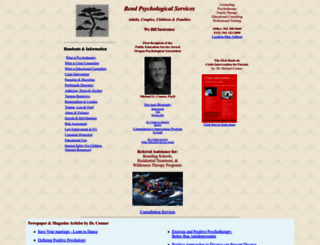 bendpsychology.com screenshot