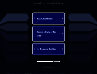 benedict-cumberbatch.de screenshot
