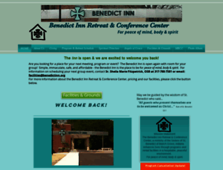 benedictinn.org screenshot