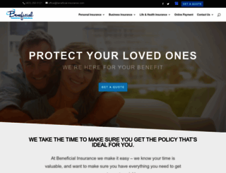beneficial-insurance.com screenshot