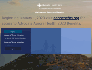 benefits.advocatehealth.com screenshot