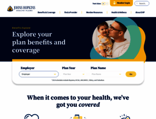 benefits.ehp.org screenshot