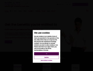 benefitsandwork.co.uk screenshot