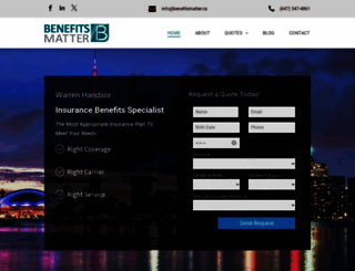 benefitsmatter.ca screenshot