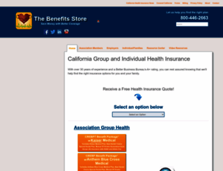 benefitsstore.com screenshot