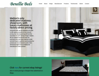 benelliebeds.com.au screenshot