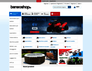 beneoshop.it screenshot