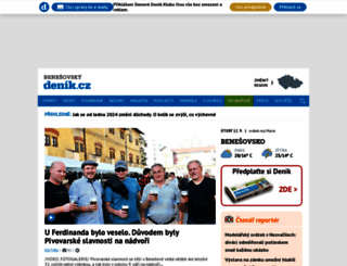 benesovsky.denik.cz screenshot