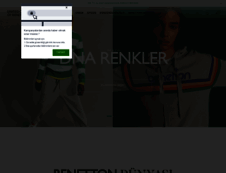 benetton.com.tr screenshot