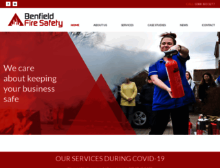 benfieldfire.co.uk screenshot