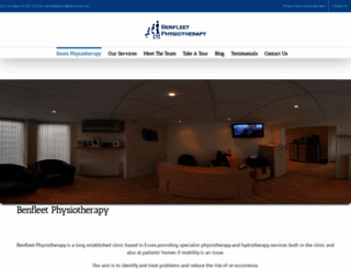 benfleetphysiotherapy.co.uk screenshot